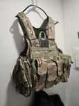 Colete airsoft multicam