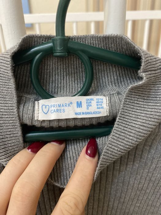 нові гольфики PRIMARK | бежевий + сірий | XS–S–M