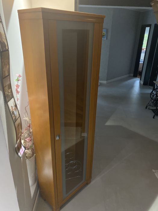 Witryna naroznikowa, drewno naturalne !