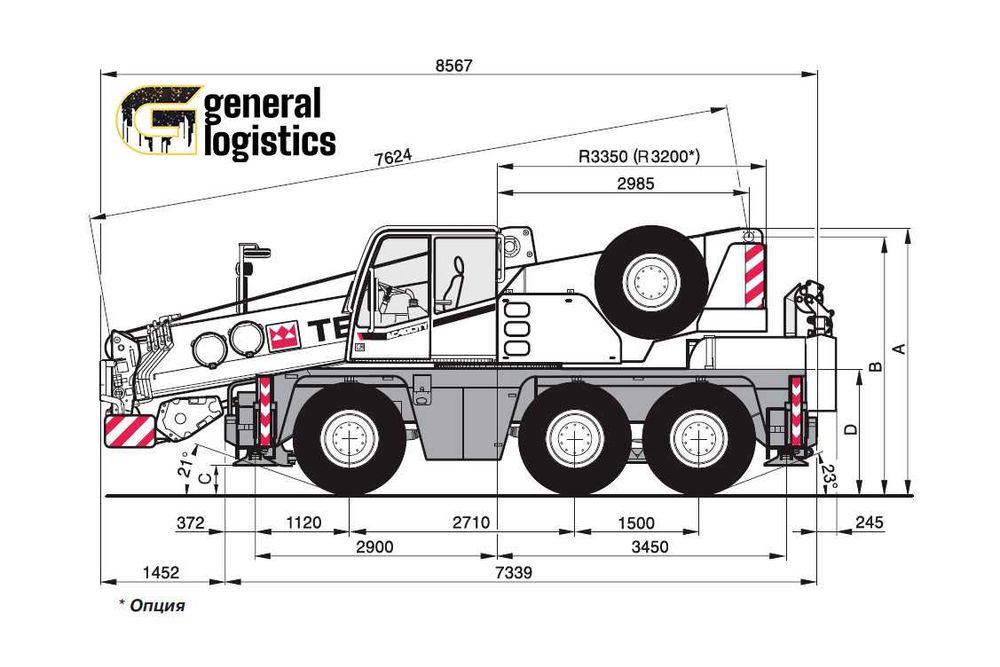 Оренда автокрана крана 10т 16т 20т 25т 30т 40т 50т 60 тонн 22м 28м 47м