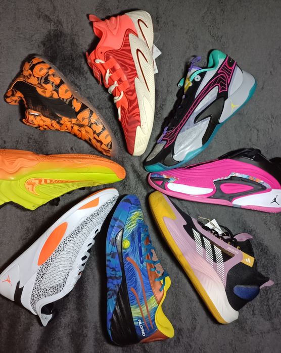 Оригінальні баскетбольні кросівки Nike Jordan Adidas Puma Curry
