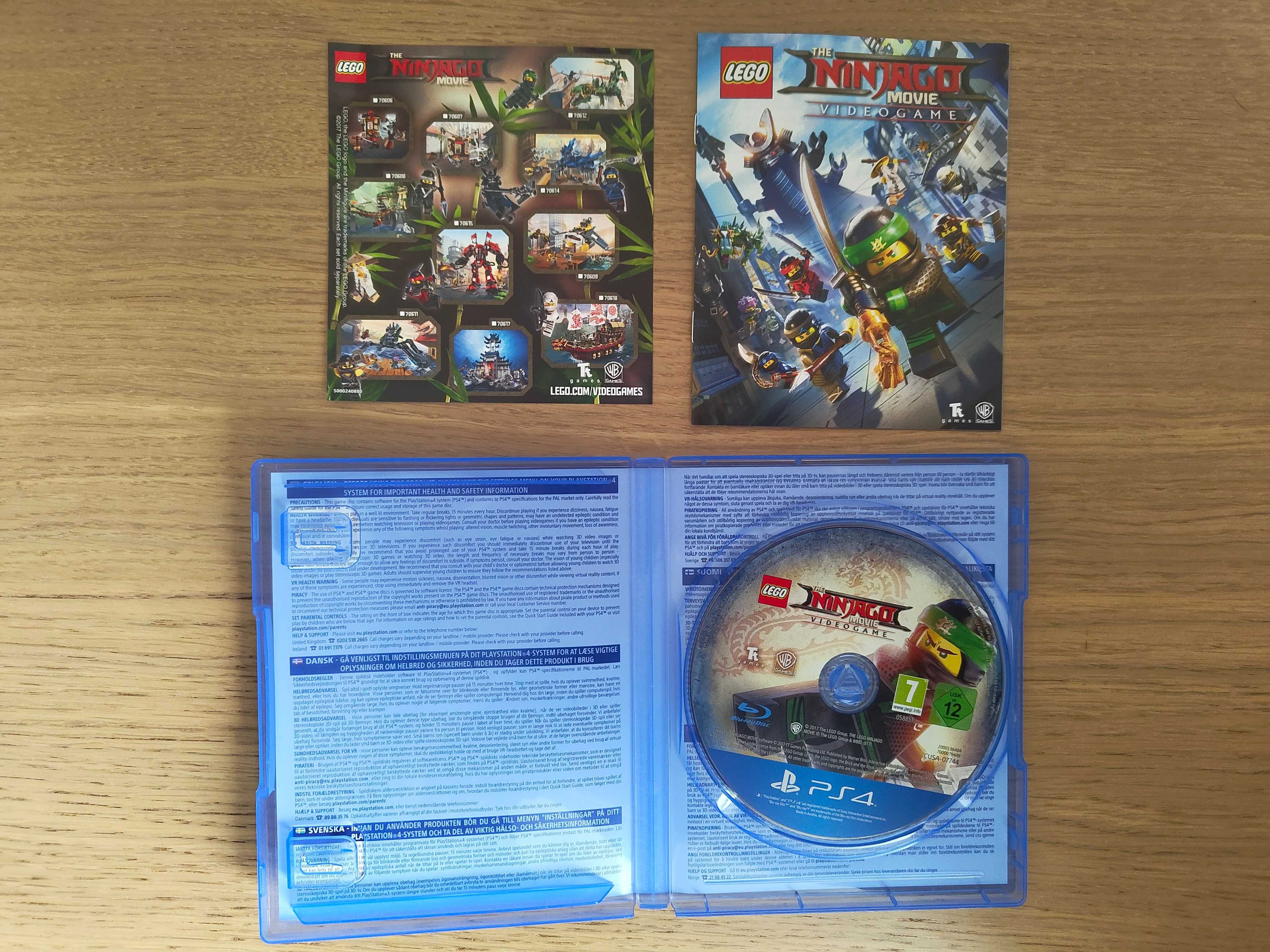LEGO The Ninjago płyta dla PlayStation 4 (PS4) polska wersja