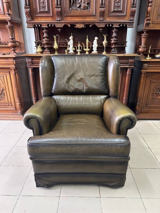 Крісло шкіряне кресло диван 3139