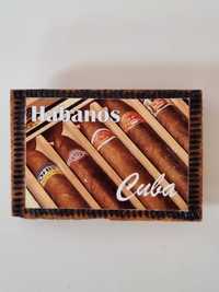 Kuba magnes na lodówkę drewniany cygara Habanos