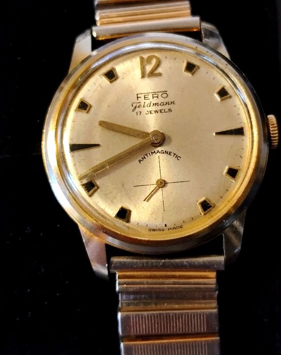 Relógio de senhora Fero Feldman,17 jewels,anti-magnético,fabrico Suiço