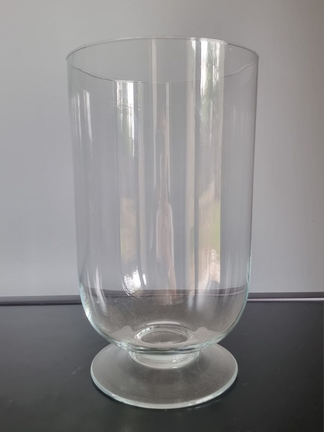 Duży szklany wazon 32,5 cm