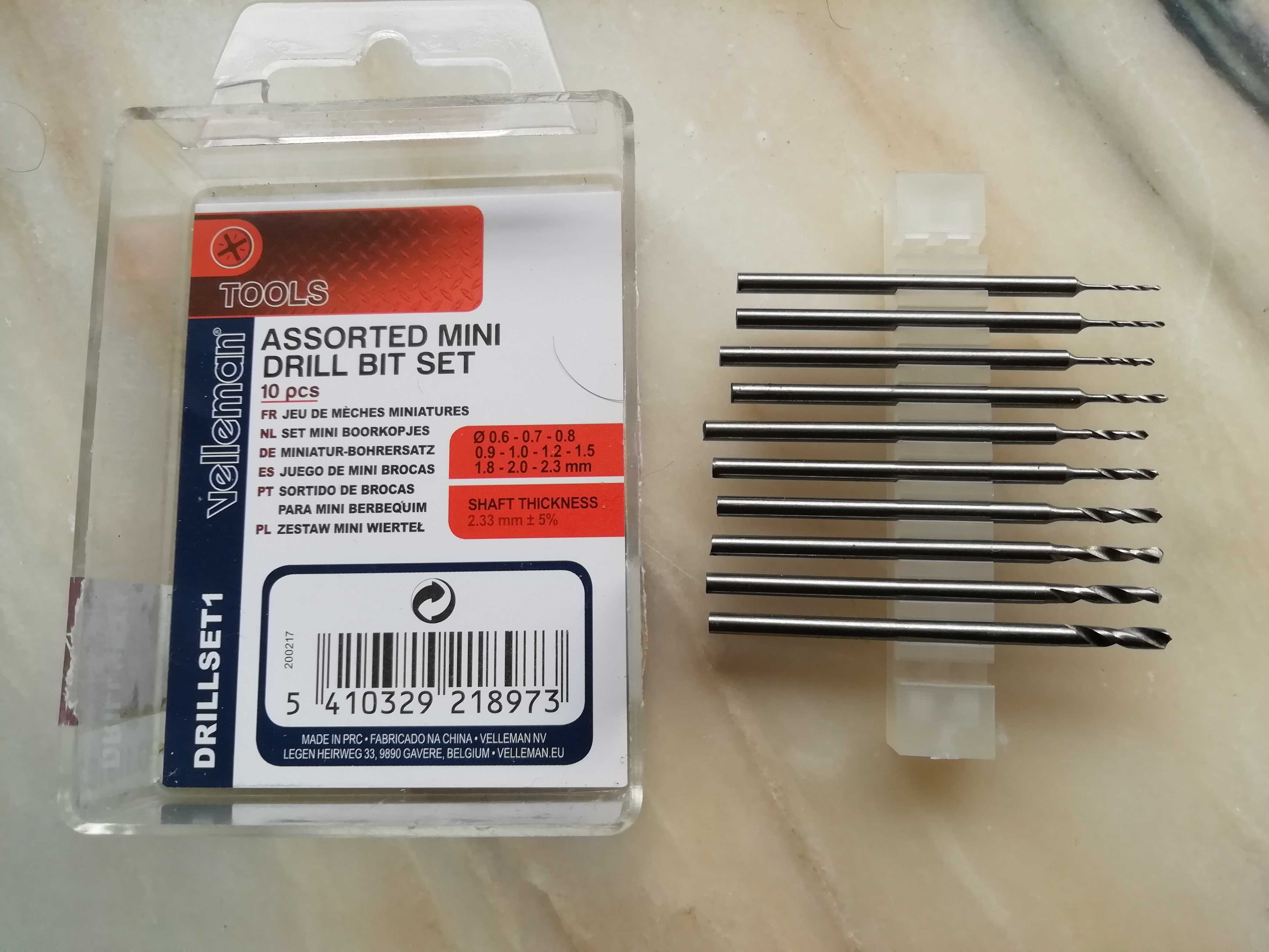 Conjunto de 10 Mini Brocas
