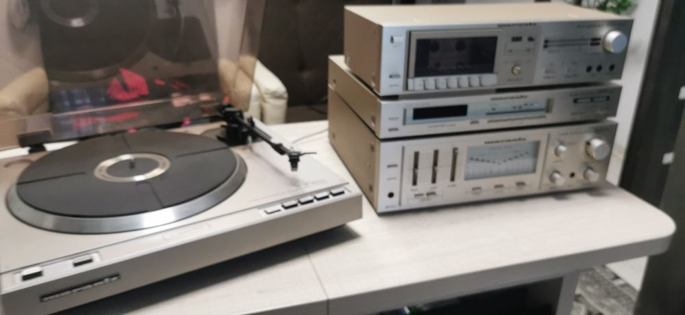 Wieża Marantz tt6000 pm450 sd1030 st520 + papiery schematy