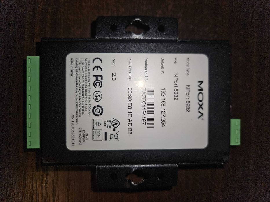 Moxa NPort 5232 Serwer Portów Szeregowych