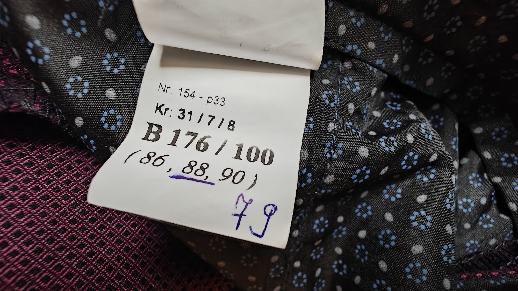 Garnitur na wiele okazji 176/100, matura, wesele, studniówka