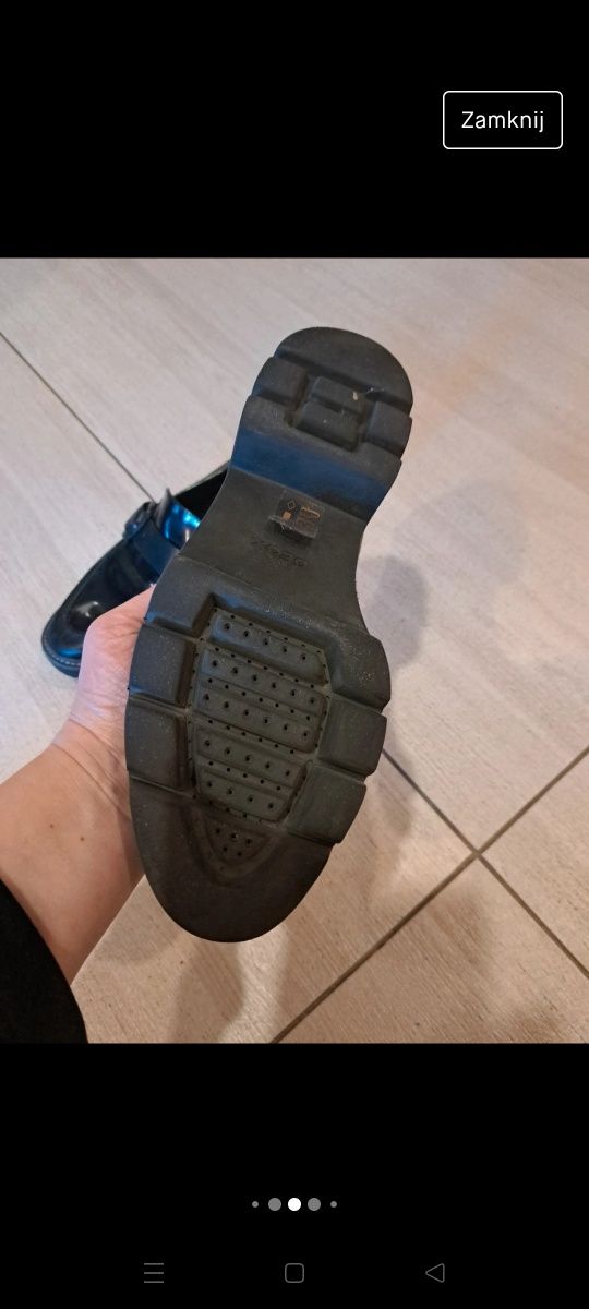 Mokasyny damskie włoskiej firmy geox