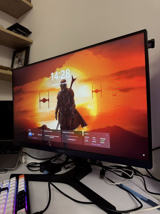 Продам монитор Samsung S24R358FZI (24”, IPS, Full HD, 75 Гц)