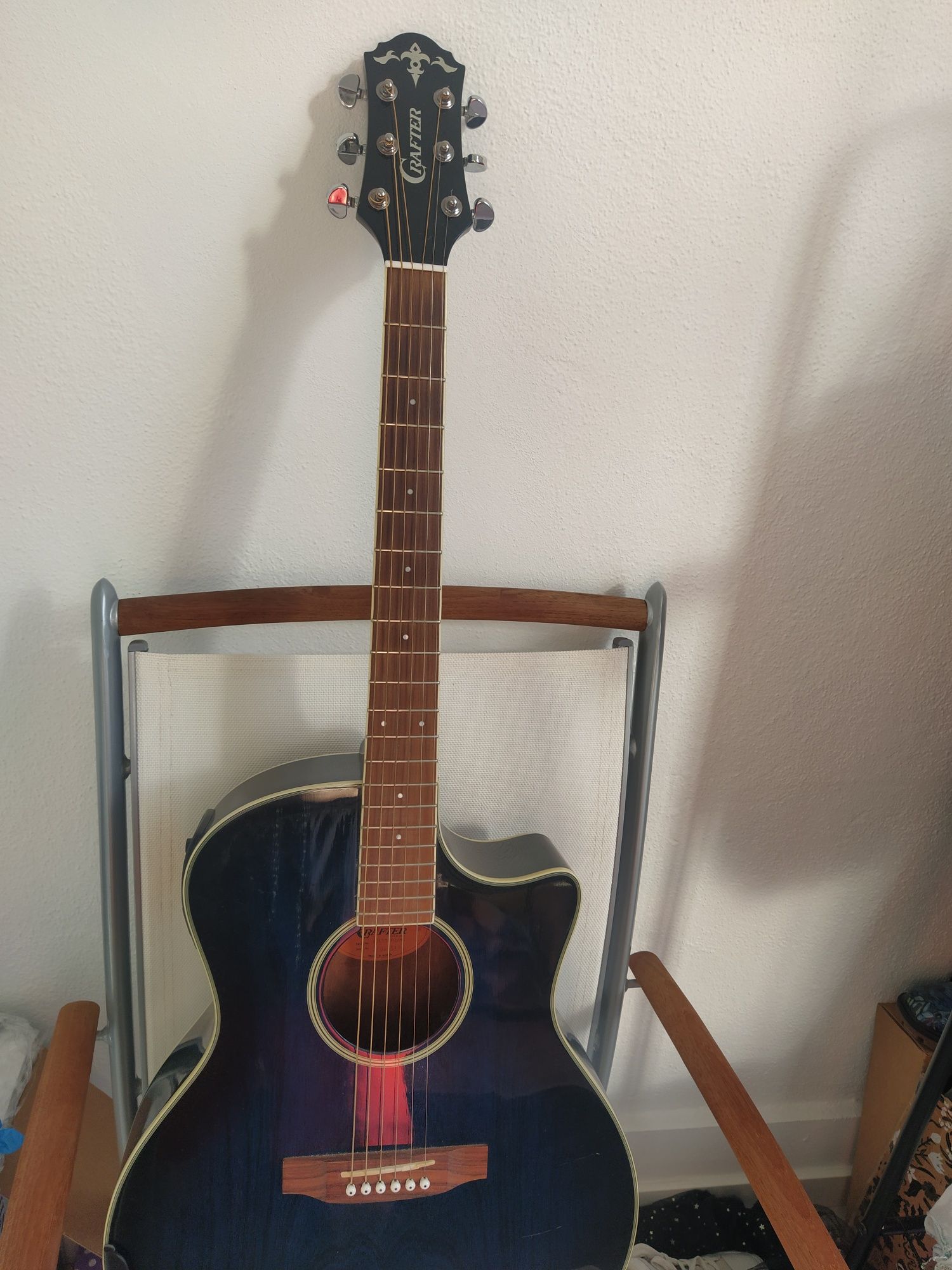 Violão elétrico Crafter profissional