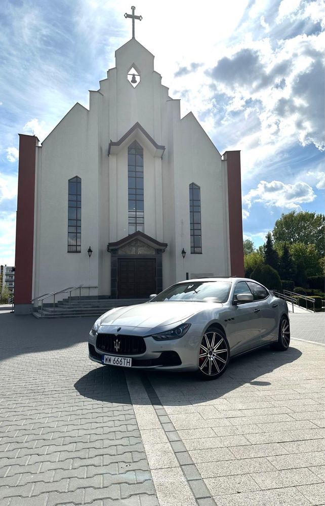 Maserati samochód do ślubu/sesje zdjęciowe