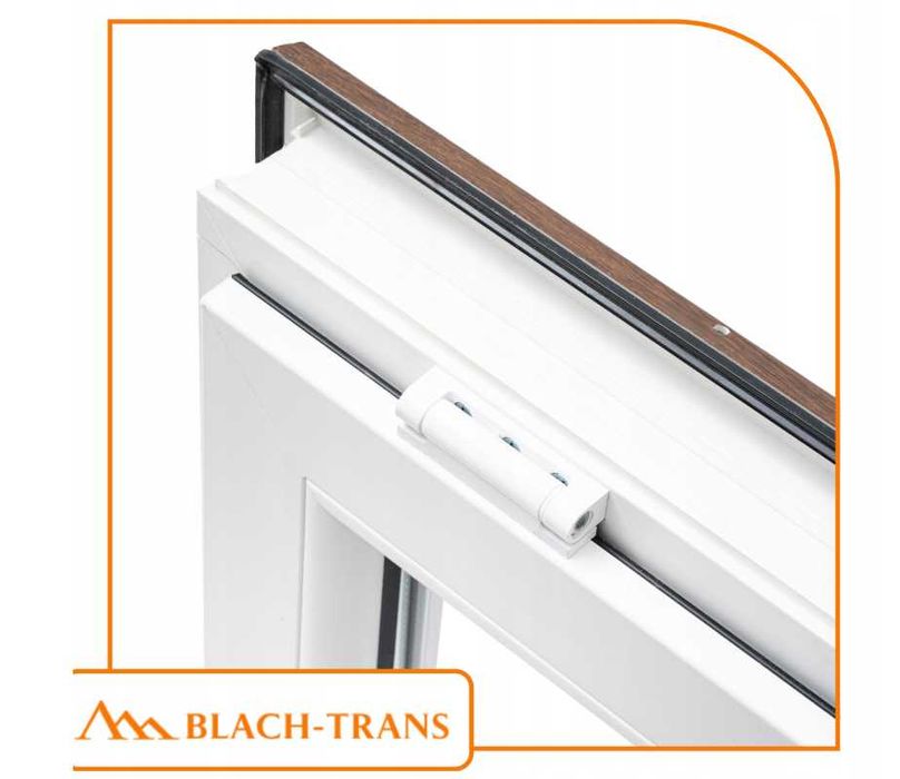 Okno PCV 100x60 Gospodarcze Piwniczne Garażowe Uchylne 1000x600 Białe