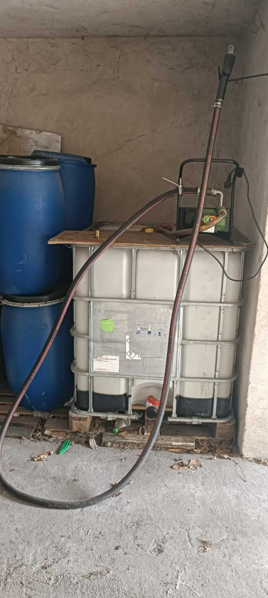 Sprzedam Mauzera 1000l z pompą i pistoletem do Oleju Napędowego