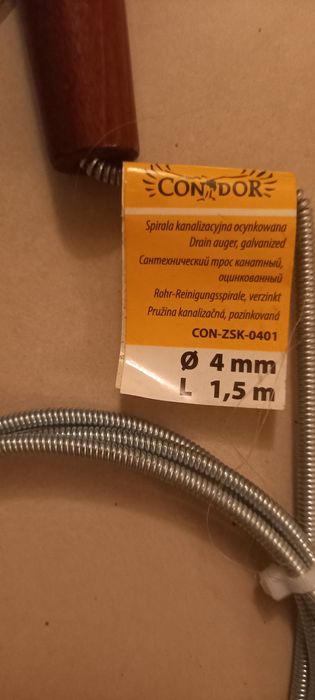 Spirala do rur 1,5m