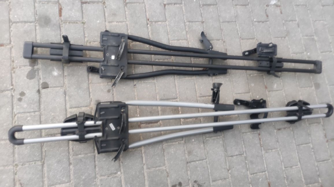Uchwyty rowerowe na dach auta (relingi) Thule 530 i Thule 532 bagażnik