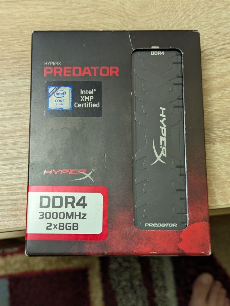 Продаю оперативную память Kingston Hyperx Predator.