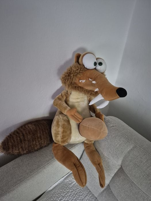 Wiewiór gigant maskotka duża 50 cm Epoka lodowcowa