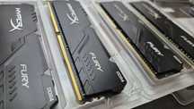 HyperX 64GB (4x16GB) 3200MHz CL16 Fury RGB - Pamięć RAM DDR4