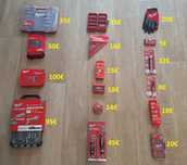 Milwaukee lote ferramentas