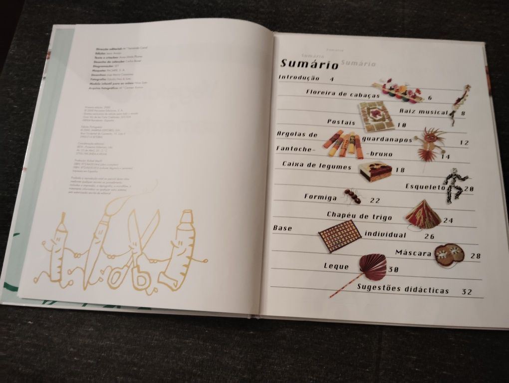 Livro Infantil Coleção Vamos Criar Usado