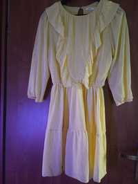Sukienka żółta M