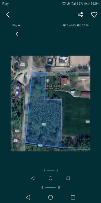 BEZPOŚREDNIO. Działka 7300m2, mazowieckie, 6 min od E77.