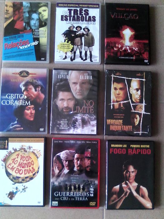 Vendo dvd's novos e alguns selados