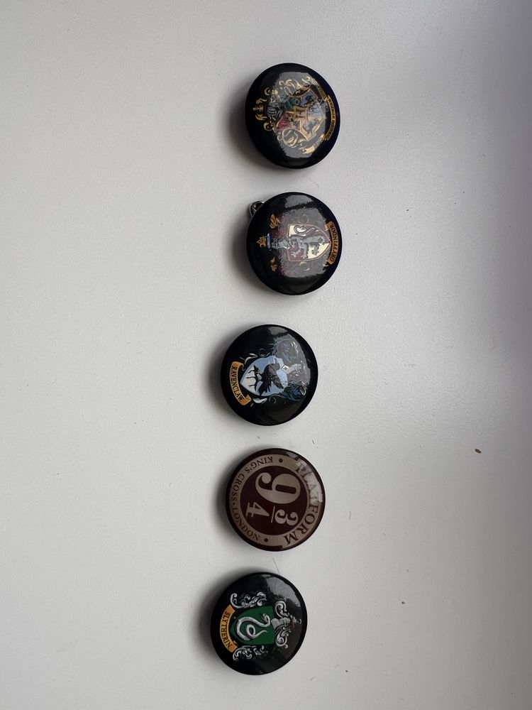 6 pins harry potter