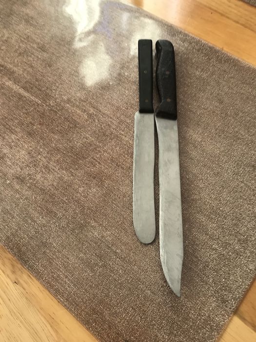 Noże  kuchenne Handmaned. PRL