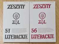 Zeszyty literackie 56 i 57 (4/1996, 1/1997)