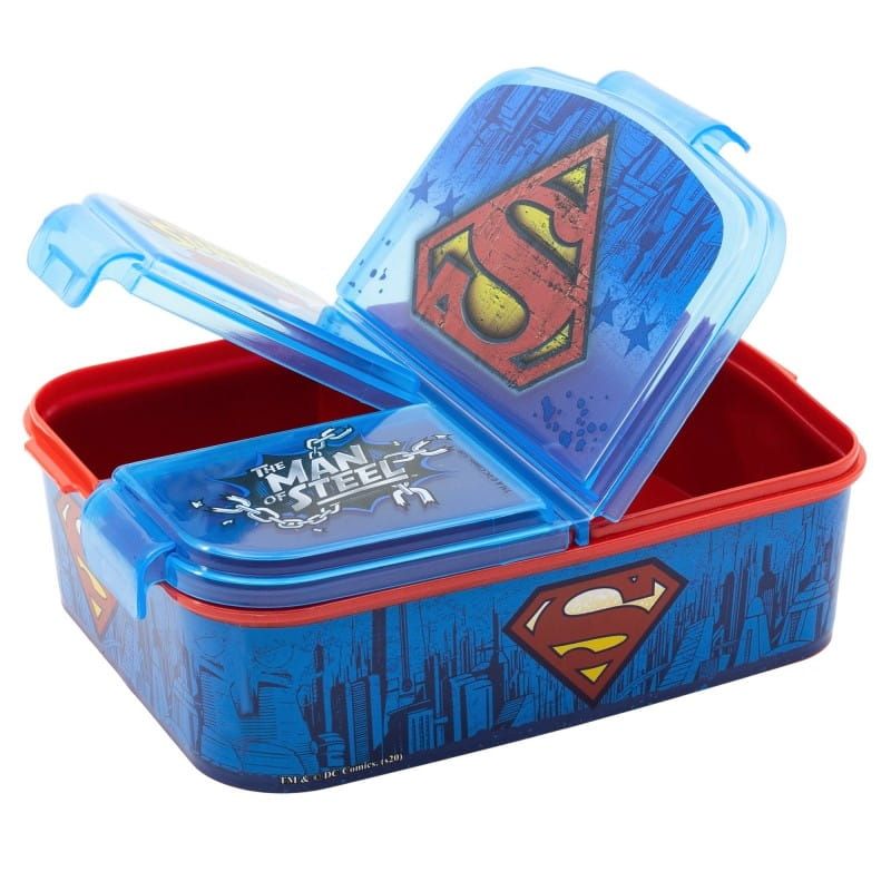 Śniadaniówka Pojemnik 3 Komory Superman Lunchbox