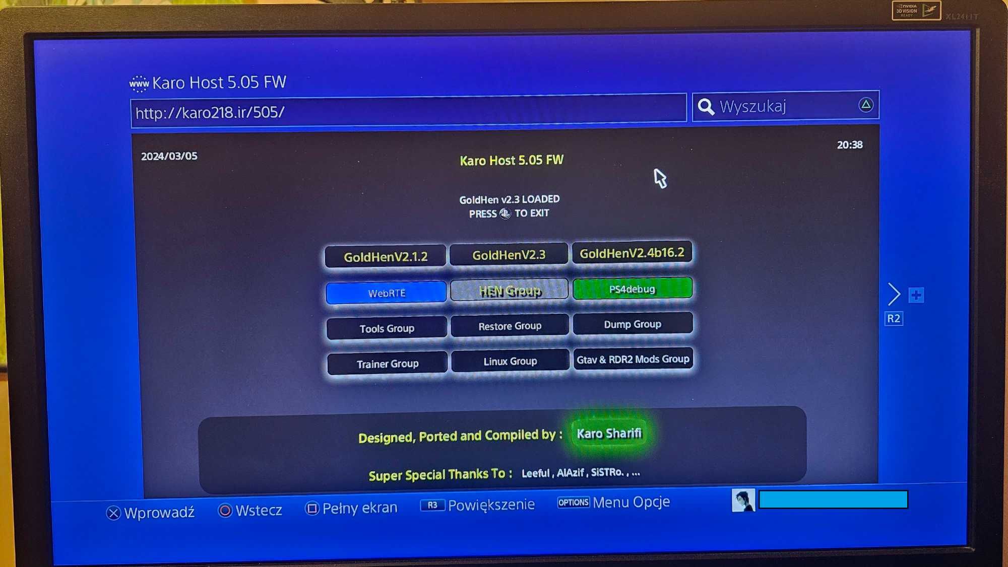 Playstation 4 1tb HEN CFW 5.05 + oryginalny pad