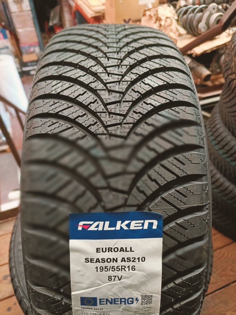 NOWA! Opona Całoroczna 195/55R16 Falken EuroAll Season AS210 WYSYŁKA