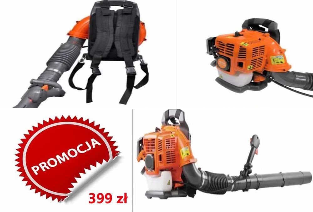 399 zł   Dmuchawa do liści plecakowa