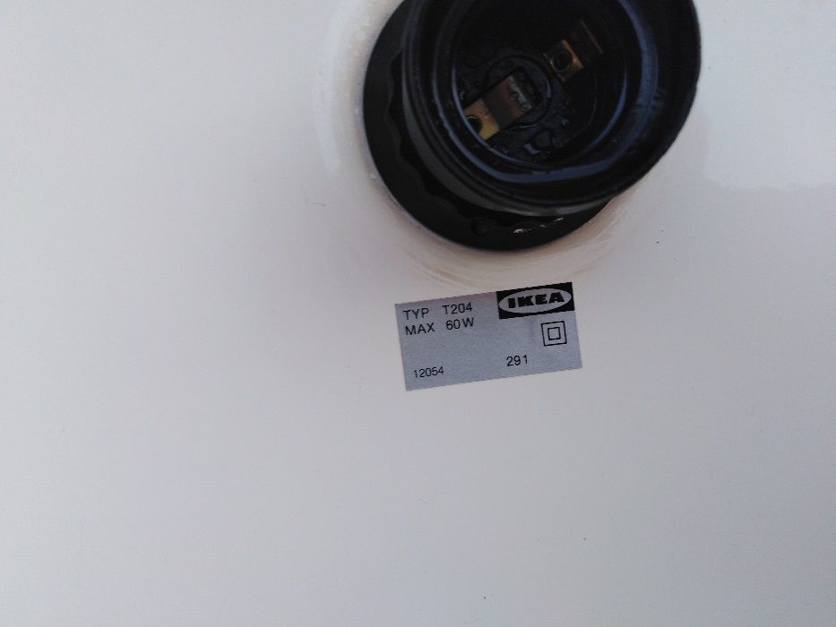 IKEA lampa, klosz
