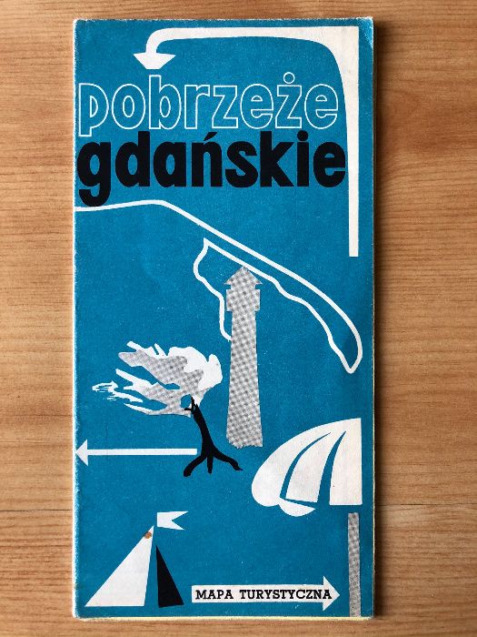 Mapa Pobrzeże Gdańskie, 1977