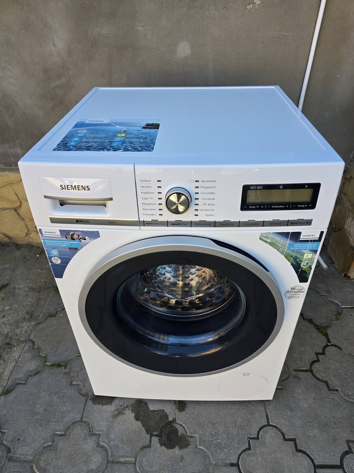 Пральна машина Siemens iQ800 / WM14Y54D на 8 кг привезена з Німеччини