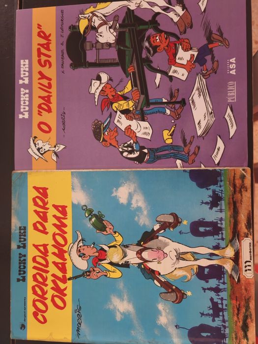 Livros BD Lucky Luke