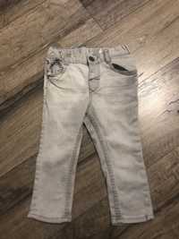 Spodnie szare H&M rozmiar 86 12-18 mcy