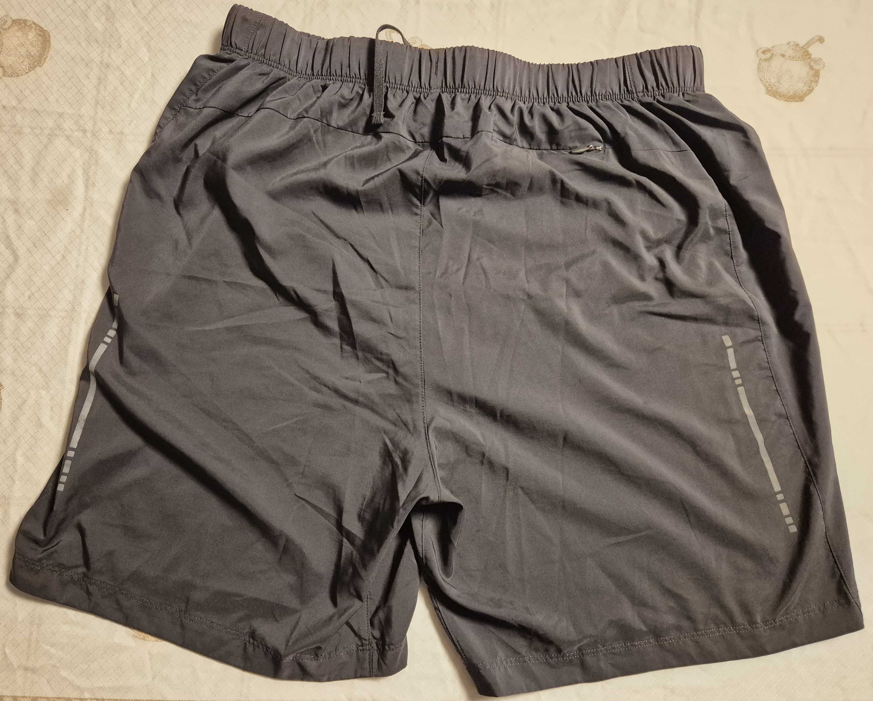 Calções Asics cinzentos tamanho L