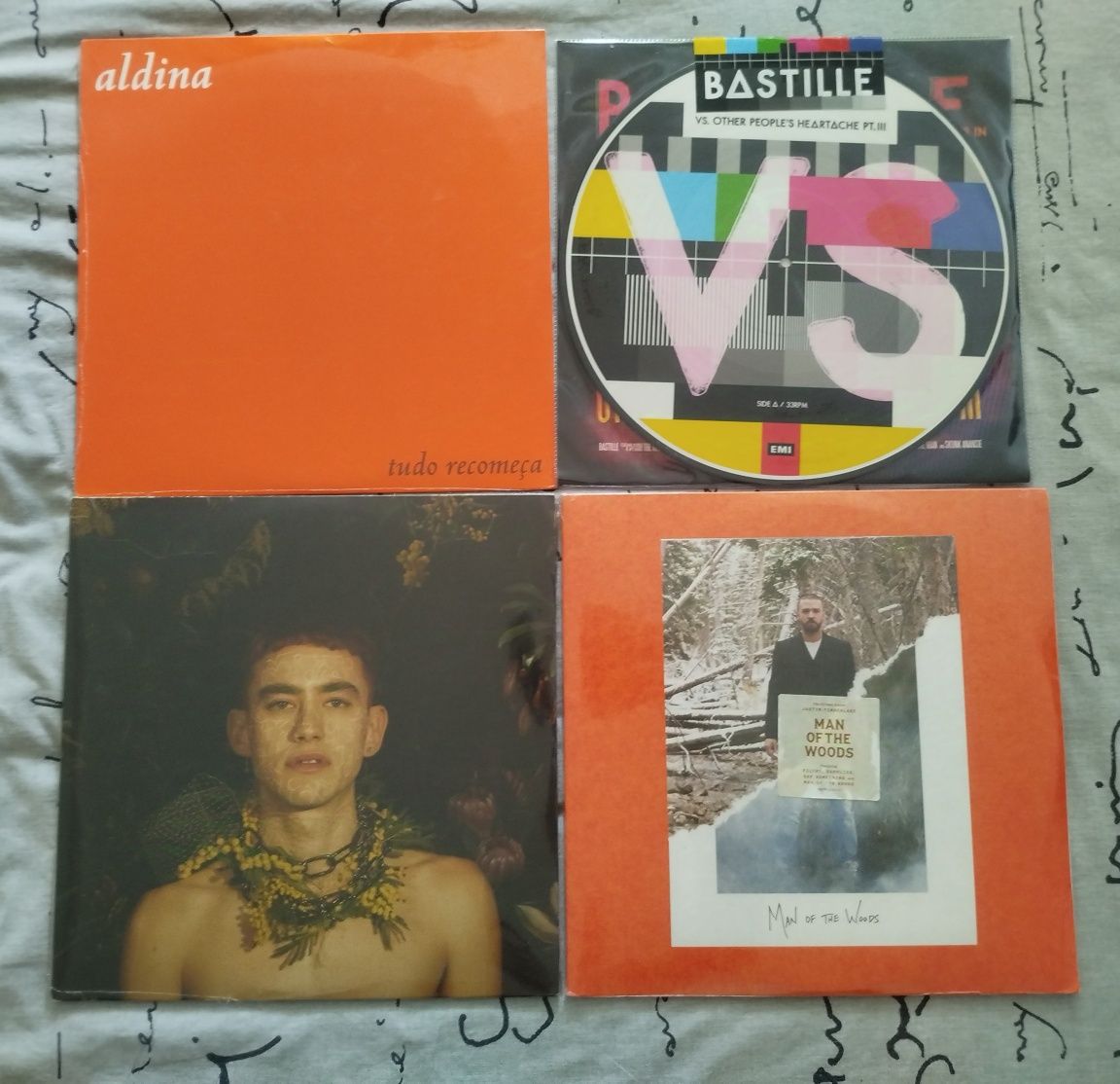 Discos de vinil novos