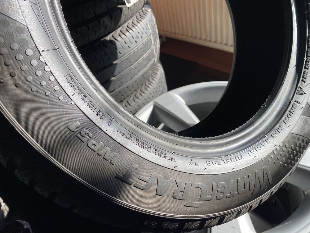 1 szt.opona zimowa 185/65R15 Kumho Wintercraft WP51 16r.8.5 mm 88T