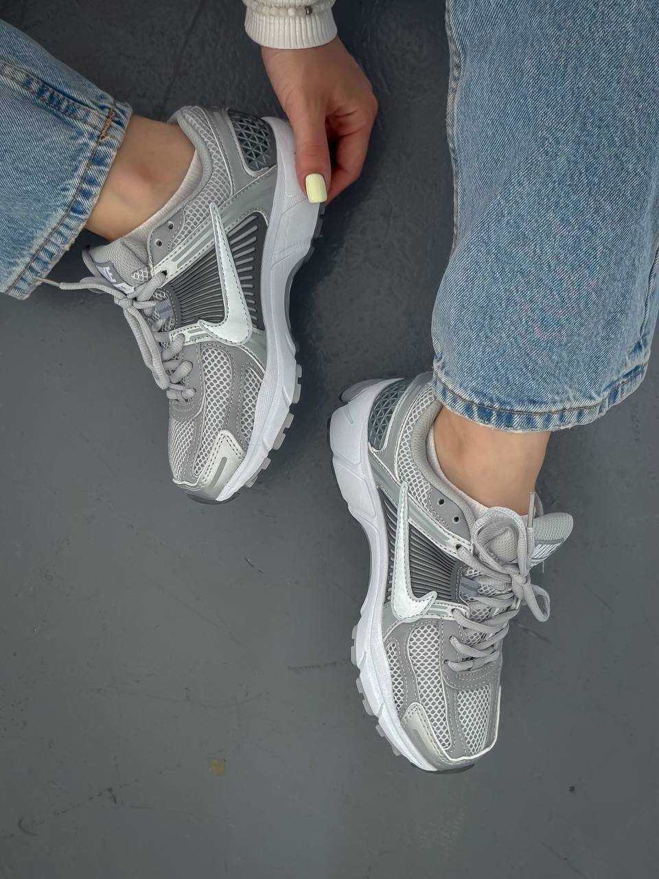 Кросівки Nike Zoom Vomero 5 Silver найк зум срібні сірі білі