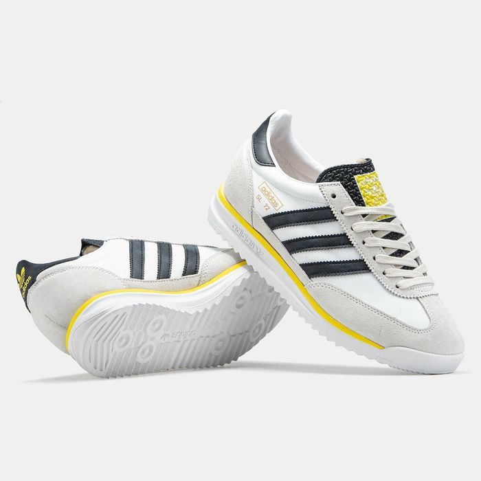 Женские кроссовки Adidas SL '72 "White" Premium. 36-40