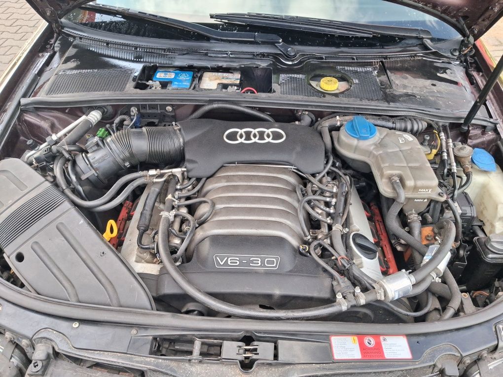 Cena tylko dzisiaj* 220KM +LPG* Audi A4 B6 3.0* Super cena Bez korozji