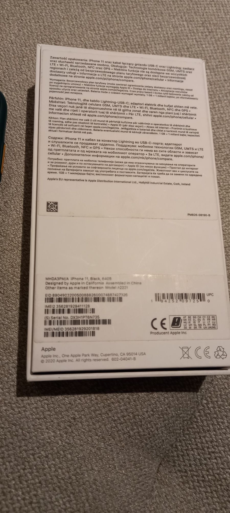 Iphone 11 black 64gb