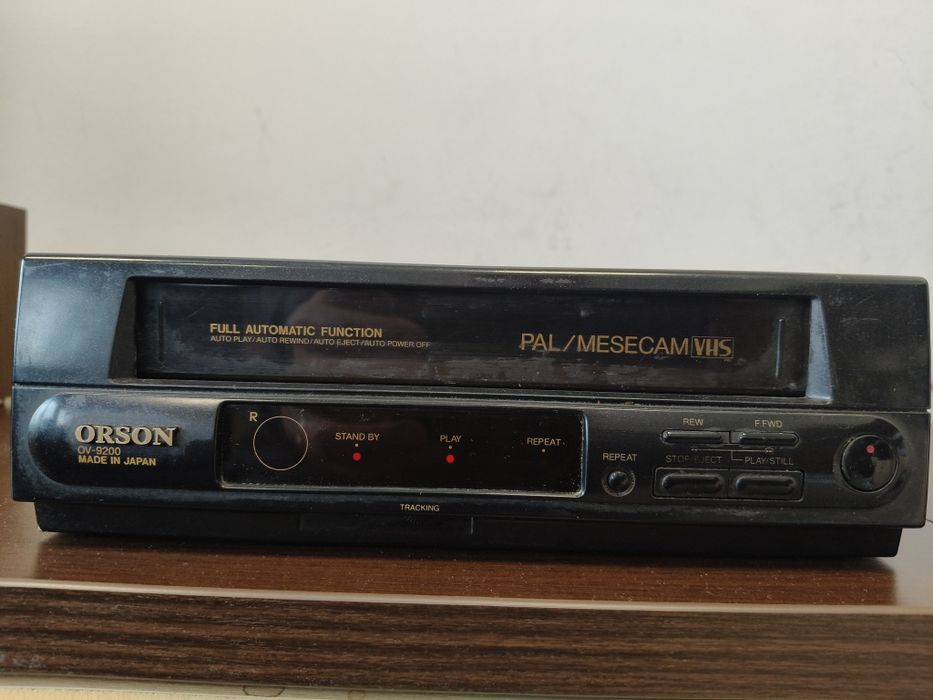 Otwarzacz VHS video Made in Japan